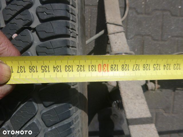 BELKA TYŁ TYLNA KOMPLETNA Z RESORAMI NA PRZYCZEPKĘ FIAT DOBLO - 13