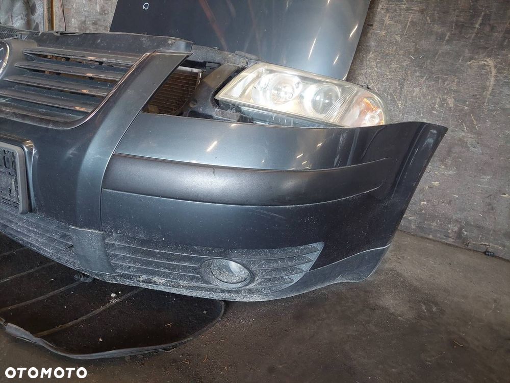 KOMPLETNY PRZÓD MASKA ZDERZAK BŁOTNIKI LAMPY PAS PASSAT B5 FL LIFT LC7V - 11