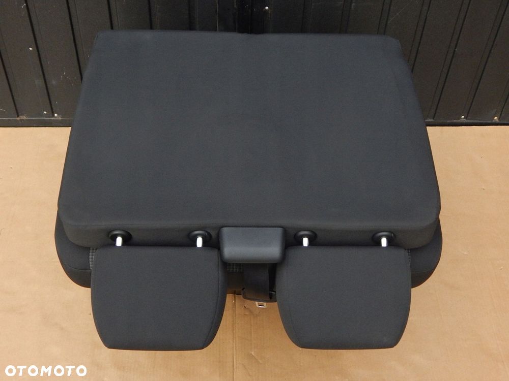 vw t5 lift t6 t6.1 fotel pasażera dwójka prawy przód ławka double grid - 7