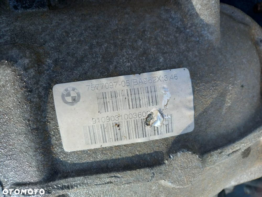 BMW F02 F01 MOST DYFER TYLNY 7577097 3.46 - 2