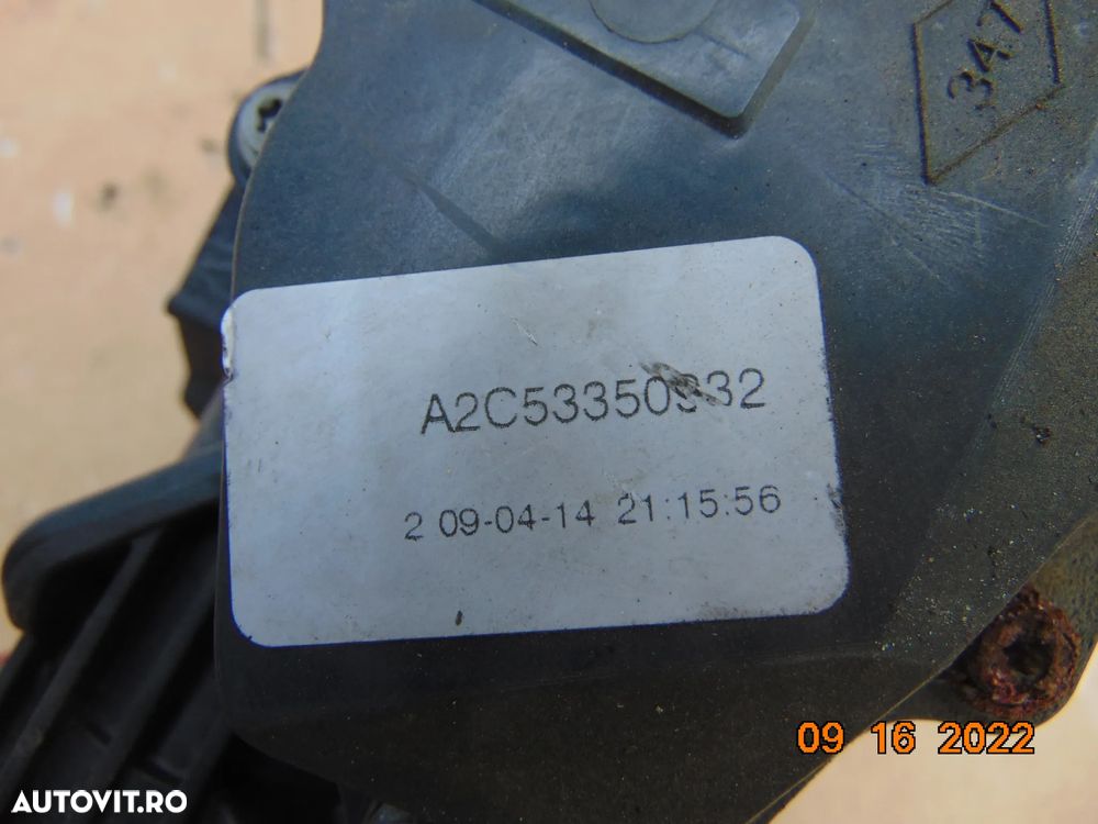 Clapeta acceleratie Renault Megane 1.6dci Scenic 3 grand scenic Nissan Qashqai Opel Vivaro Trafic X - 3