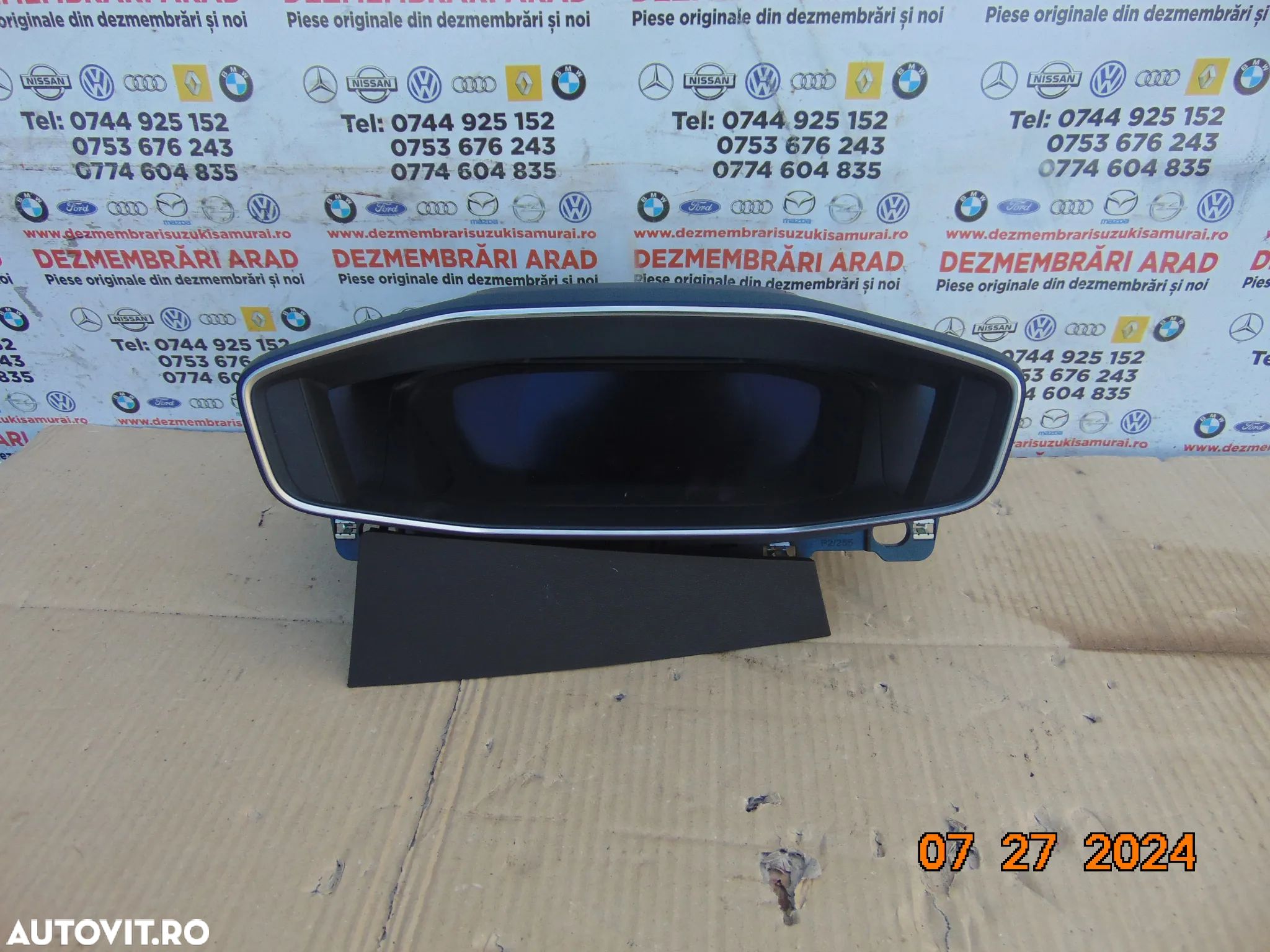 Display ceasuri bord Peugeot 208 dupa 2019 2008 3008 c0d 9822060280 - 1
