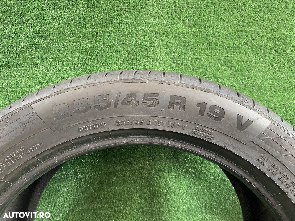 Set 2 anvelope vară Continental ContiSportContact5 255 45 19  5-6 mm - 4
