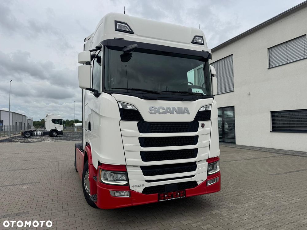 Scania S450/ 2022r/ KLIMA POSTOJOWA/ LEDY/ SERWIS NIEMCY/ - 2