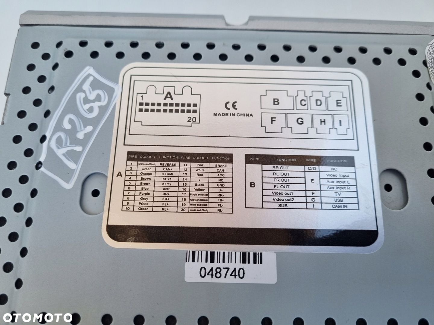 Mercedes SLK R170 R171 RADIOODTWARZACZ CD radio Mp3 - 8