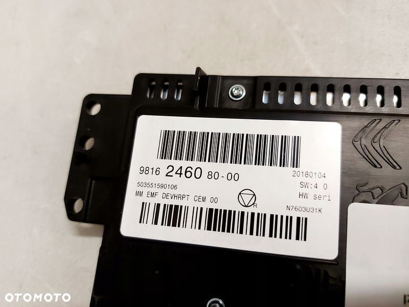 citroen c3 2 ii ds3 wyświtlacz ekran monitor 9816246080 9816246080-00 - 5