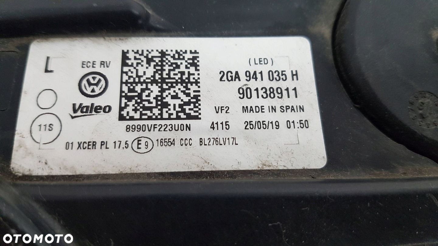 VW T-Roc 13r Lampa przednia przód LED EU lewy przód 2GA941035H - 13