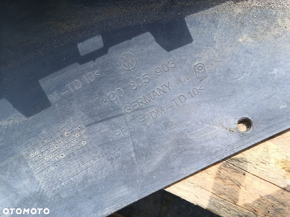 W PASSAT B6 SPOJLER DOKŁADKA ZDERZAKA PRZÓD 3C0805903 - 2