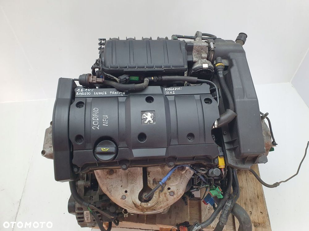 SILNIK KOMPLETNY Peugeot 1007 206 207 307 308 Partner 1.6 16V 110KM NFU - 11