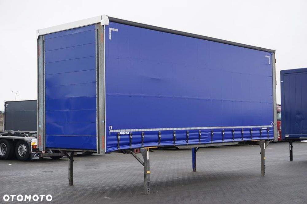 Scania WECON / ZABUDOWA / BDF / FIRANKA / DŁ. 7,82 M / 19 PALET / MEGA - 2