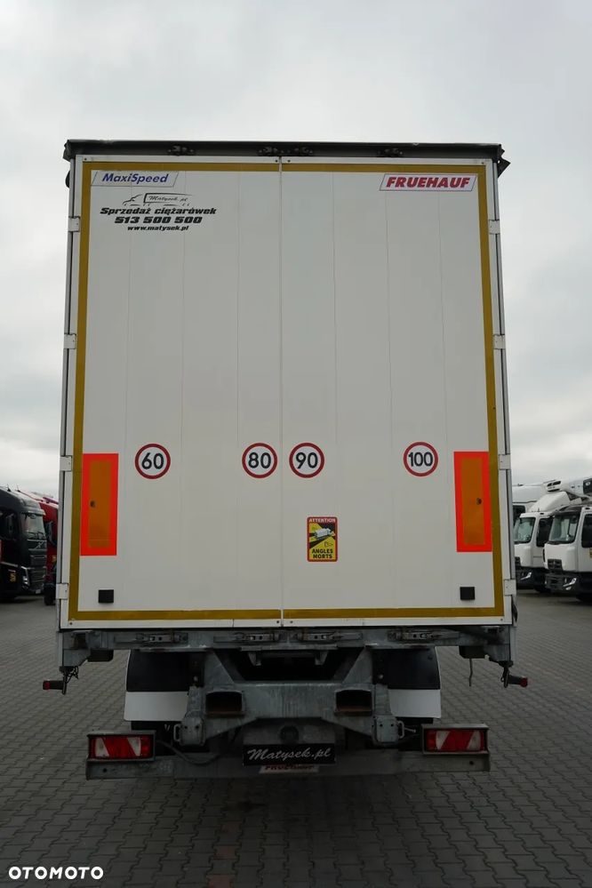 Fruehauf FIRANKA  11 M / OŚ SKRĘTNA / BLIŹNIAK / ZAWIESIE NA WÓZEK / MOCNA PODŁOGA - 12