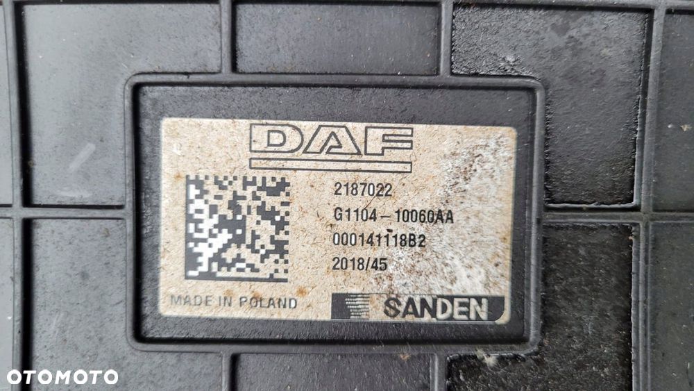 KOMPLETNA NAGRZEWNICA MODEL PO LIFCIE DAF XF CF 106 EURO 6 2187022 LIFT - 6