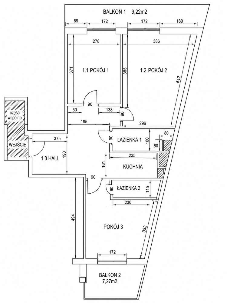 Przestronny apartament - 73 m², Greenpoint Poznań