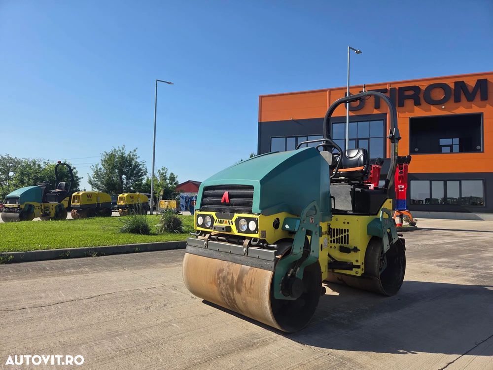 Ammann 2,65tone, latime tambur 1,2m, 2021, 259h, motor Kubota 31CP, lung 2,1m, intoarce in 2,5m, posibilitate leasing 3ani, CA NOU-PROMOTIE 19.900 EUR+Tva - 19