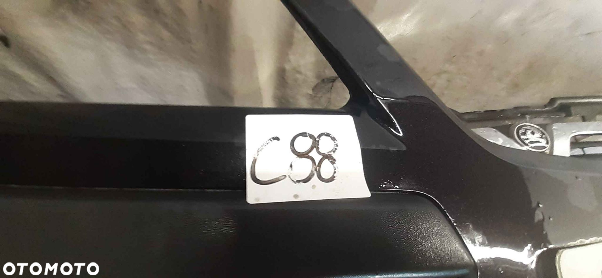 $ ZDERZAK PRZÓD PRZEDNI DO OPEL CORSA C LIFT FL Z20R CZARNY - 2