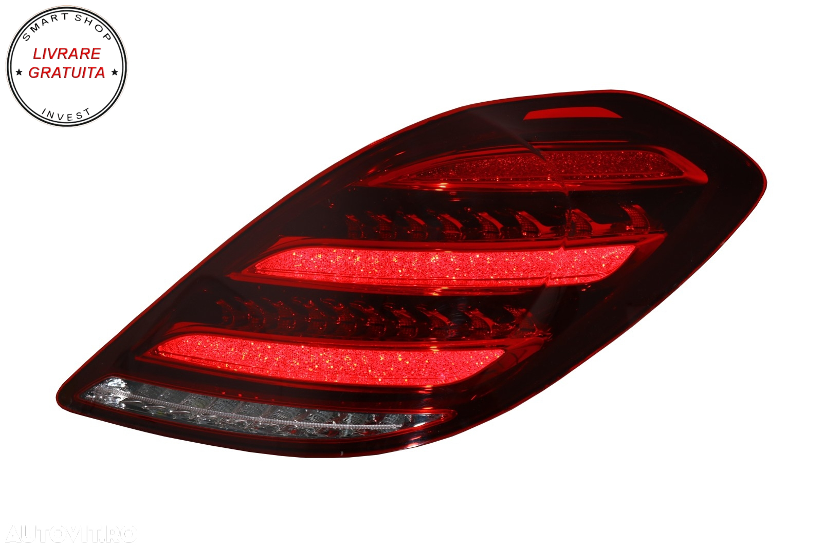 Stopuri Full LED MERCEDES S-Class W222 (2013-2017) Semnalizare Dinamica Facelift D- livrare gratuita - 7