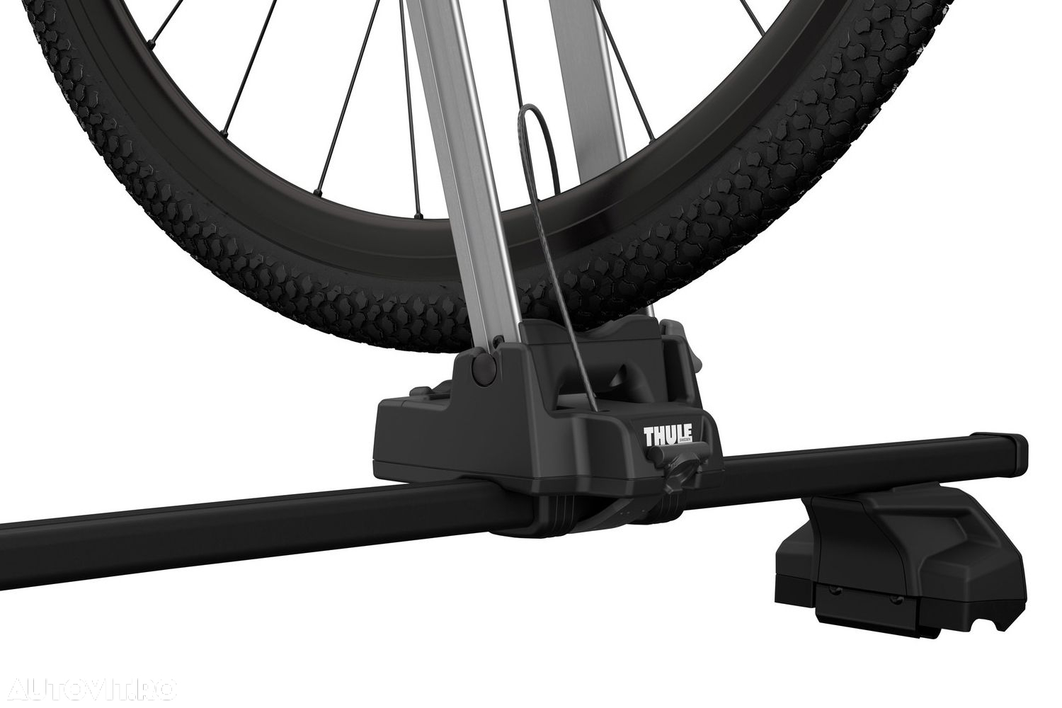 Suport pentru prinderea rotii pe barele transversale Thule Front Wheel Holder - 5
