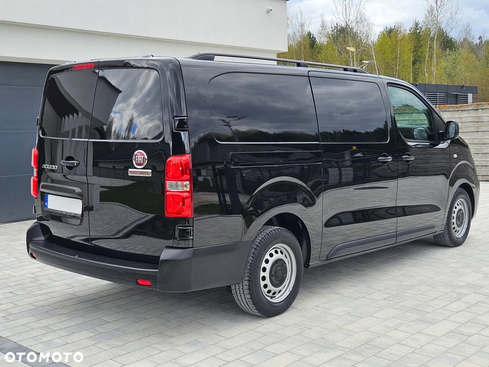 Fiat SCUDO Extra Long Brygad. 6os 2x boczne drzwi Składana przegroda SalonPL FV23% - 39
