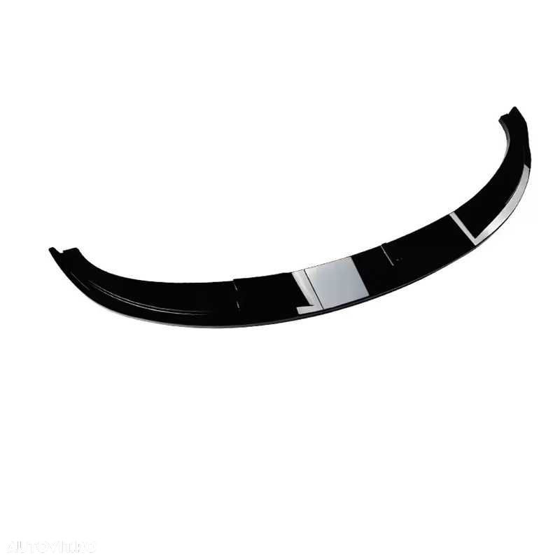 Lip Prelungire Bara Fata M5 BMW E60 E61, Extensie BARA M5 Negru Lucios - 4