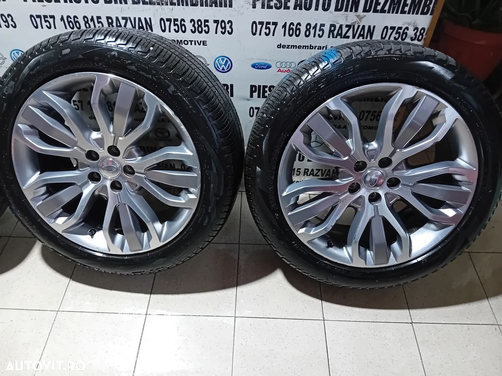 Jante Range Rover Sport L494 Vogue R21 275/45R21 M+S Dot 2923 Anvelope Pirelli Ca Si Noi 2013-2018 - 6