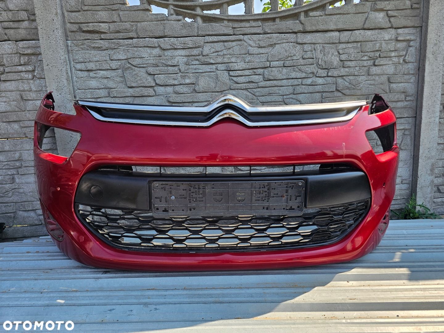 Citroen c4 picasso II 13r ZDERZAK PRZÓD wersja krótka - 1