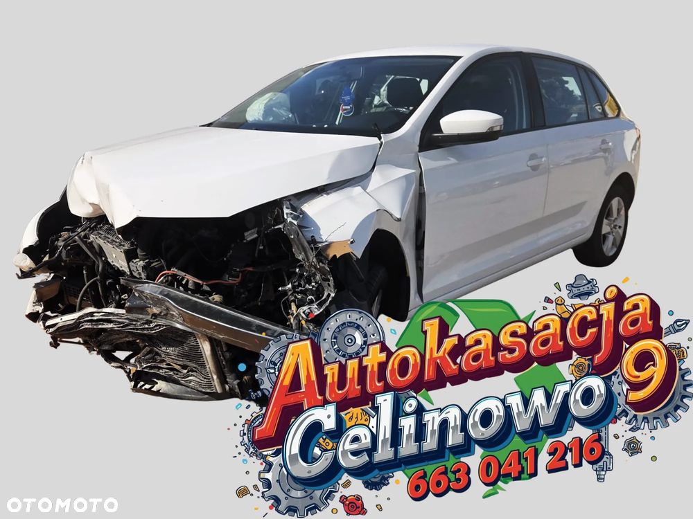 Skoda Rapid Spaceback 2016 Silnik 1.2 TSI (CJZC) 90 KM (66 kW) LF9E Na części silnik, drzwi, klapa bagażnika, zderzak, lampa - 4