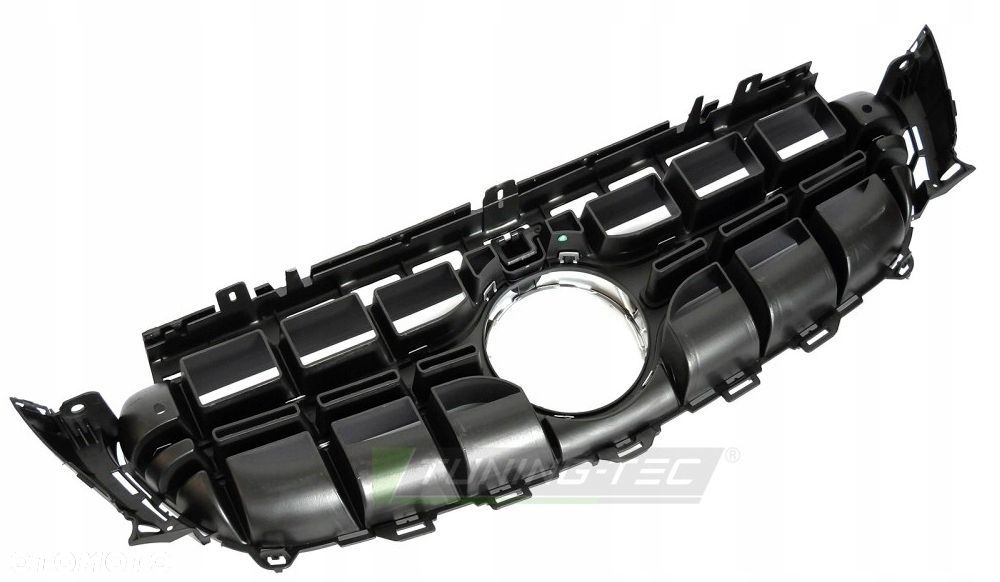 Atrapa Grill Kratka Tuning Amg S Black Silver Mercedes E klasa 213 2016-20 - 6