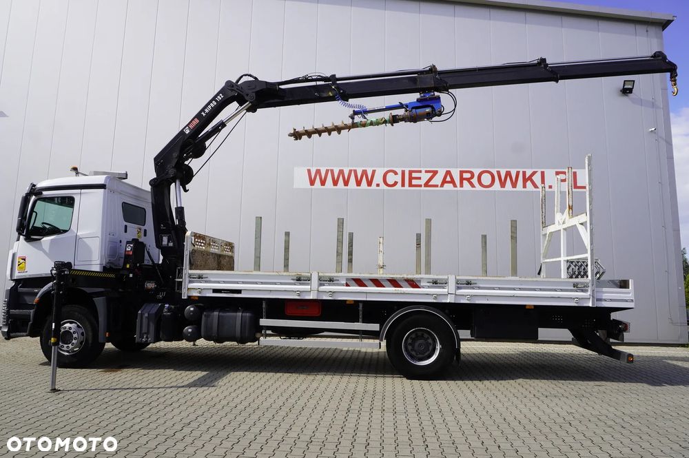 Mercedes-Benz Arocs 1833 4×2 / 50 tys. km! / HDS HIAB X-HIPRO 192 ES-3 / Pilot / Wiertło / 3 szt._260335 - 7