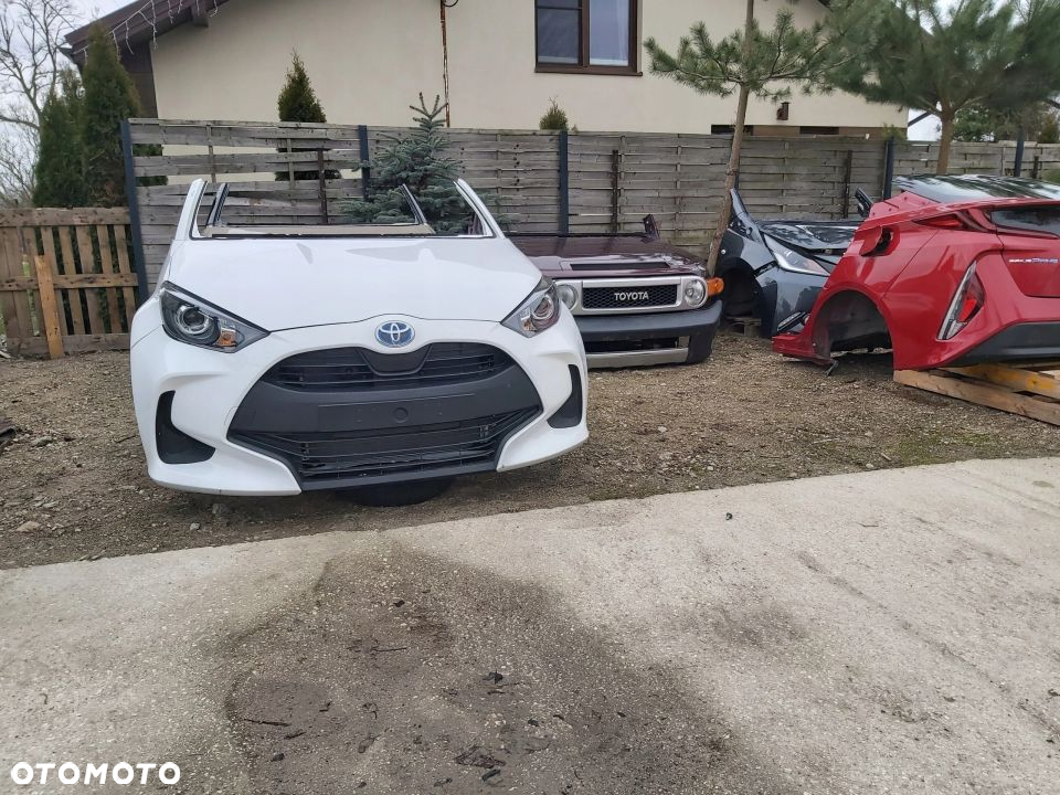 Toyota Yaris IV kompletny przód maska zderzak pas - 4
