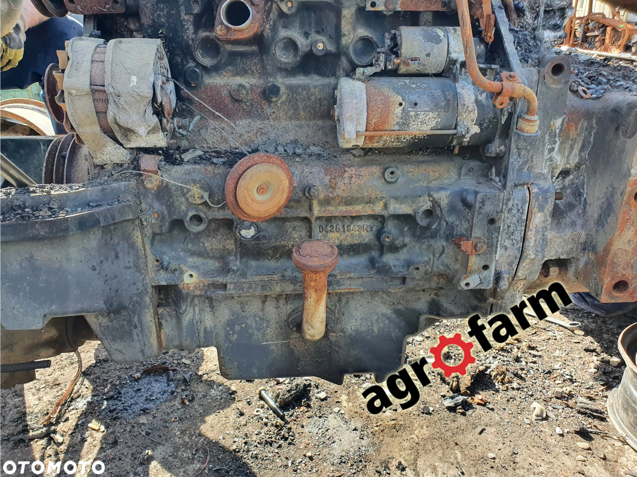 Deutz Agrotron 90 80 silnik skrzynia most zwolnica wał blok - 3