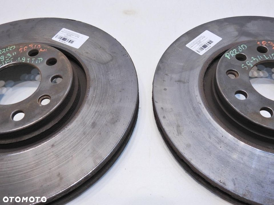 TARCZE HAMULCOWE PRZÓD SAAB 9-3 II 1.9 TTID - 3