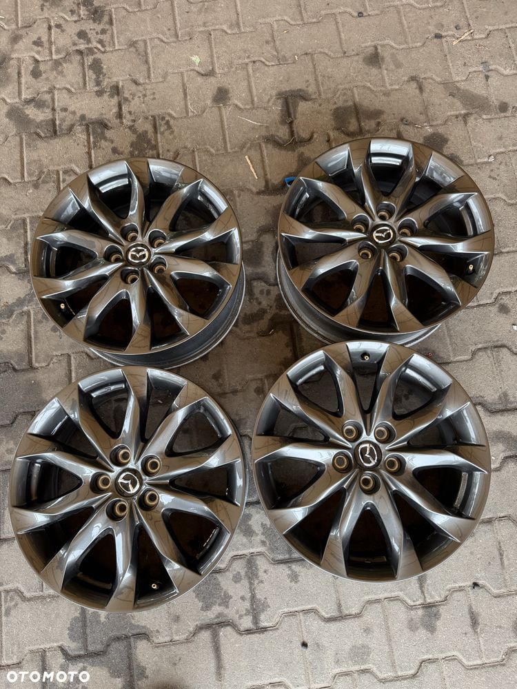 Felgi aluminiowe oryginał Mazda 5x114,3 7x18 et50 Kia Hyundai - 2