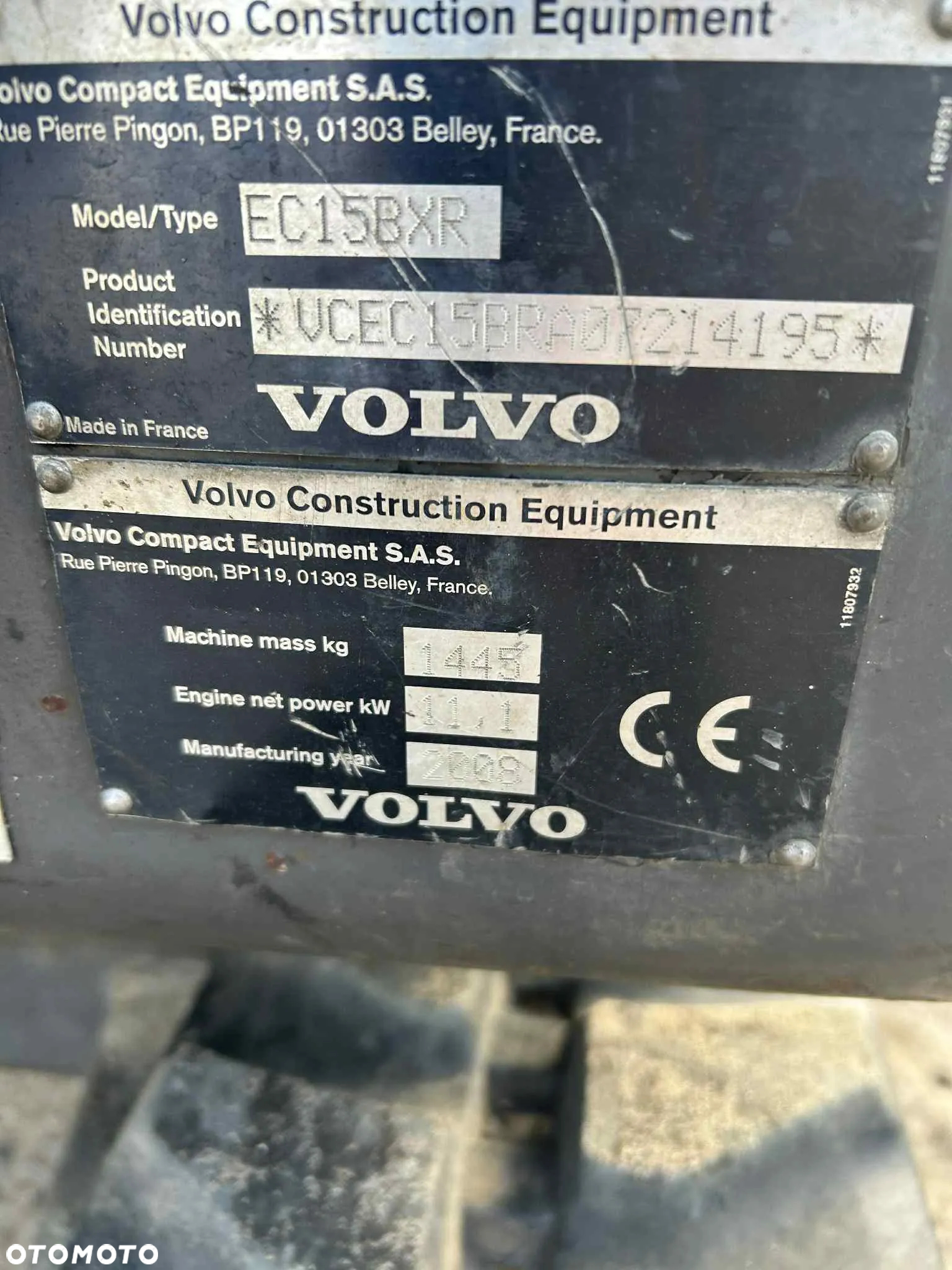 Volvo EC15BXR + LAWETA - 6