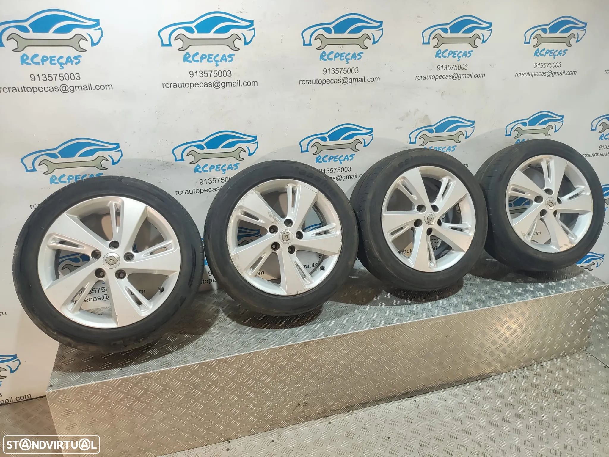 Jantes 17 Originais Renault 7J ET49 5x114,3 - 12