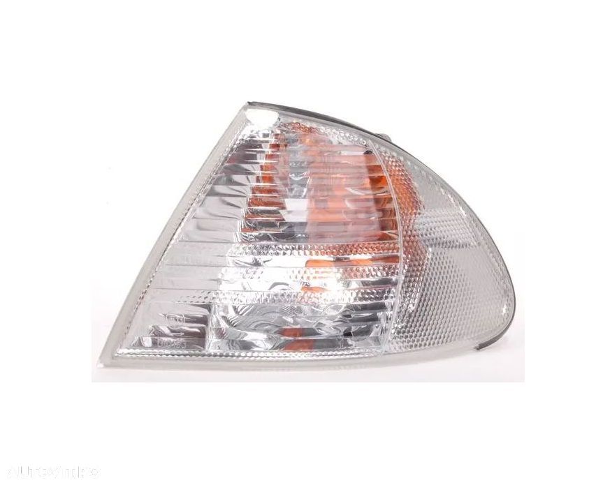 Lampa semnalizare fata BMW Seria 3 (E46), Sedan/Combi, 06.1998-09.2001, model Combi, Sedan, Depo, fata, partea stanga, tip bec PY21W; alb; cu mufa bec;