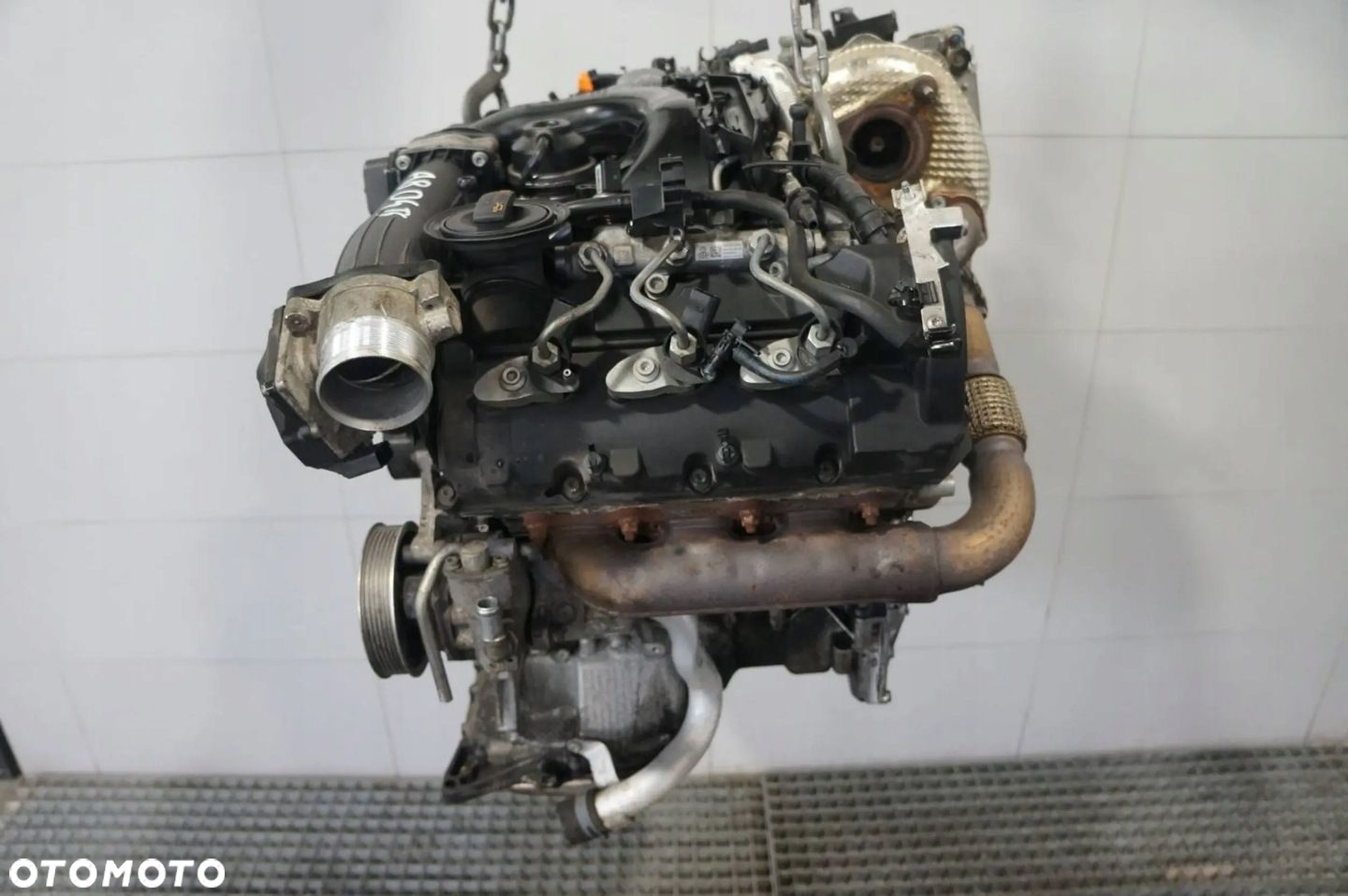 SILNIK KOMPLETNY OSPRZĘT POMPA WTRYSKI AUDI A8 D4 3.0 TDI CDT - 11