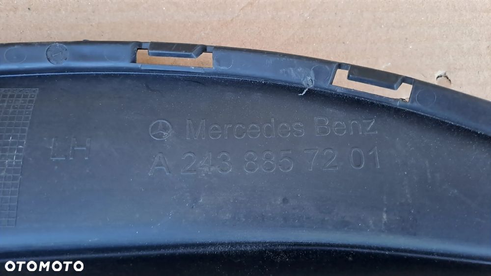 MERCEDES EQA EQB AMG W243 LEWA KRATKA ZDERZAKA PRZÓD A2438857201 - 3