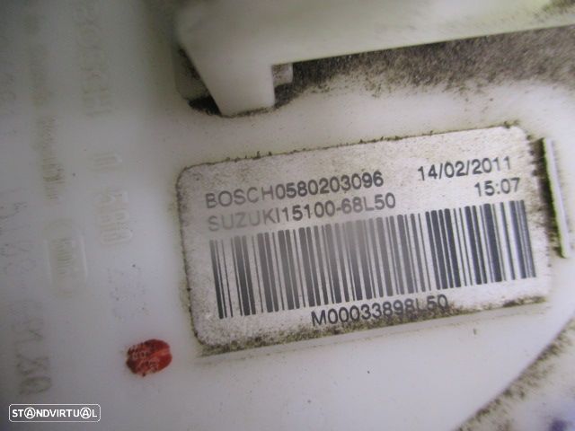 Bomba Combustivel 0580203096 SUZUKI SWIFT 4 2011 1.3DDIS 75CV 5P BRANCO DIESEL - 5