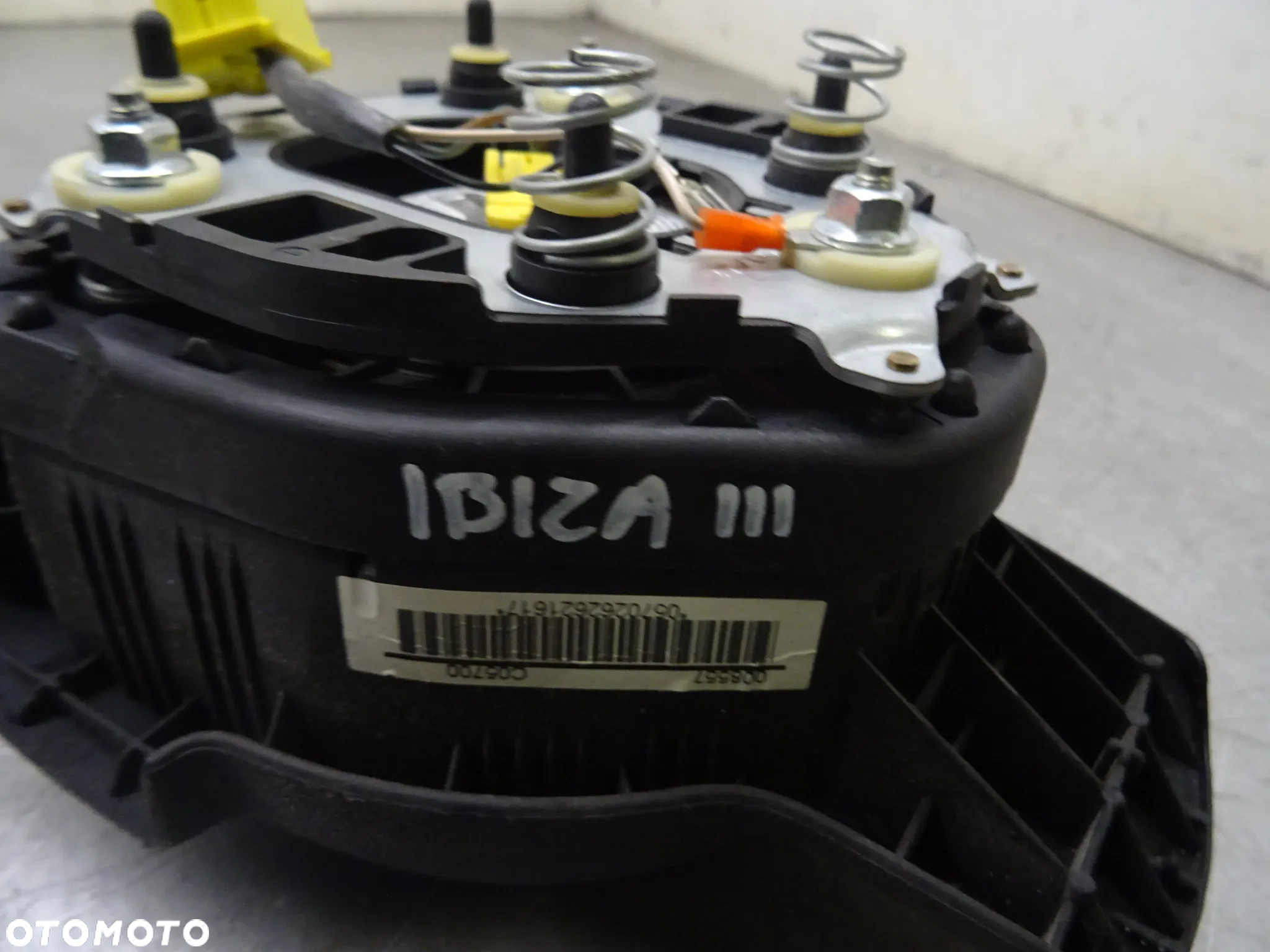 SEAT IBIZA III HB 3D 1.4B PODUSZKA AIRBAG KIEROWCY - 2
