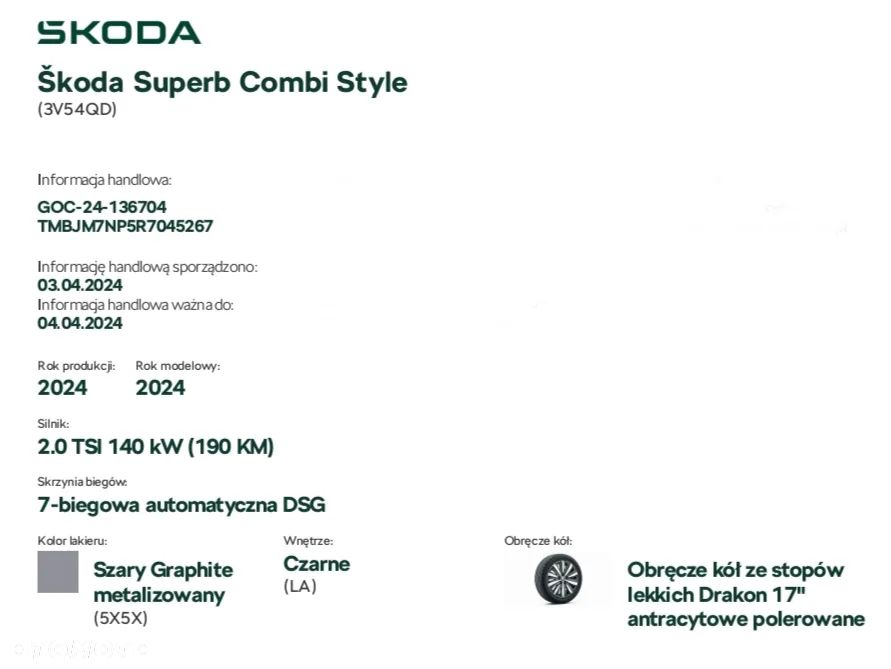 Skoda Superb 2.0 TSI Style DSG - 19