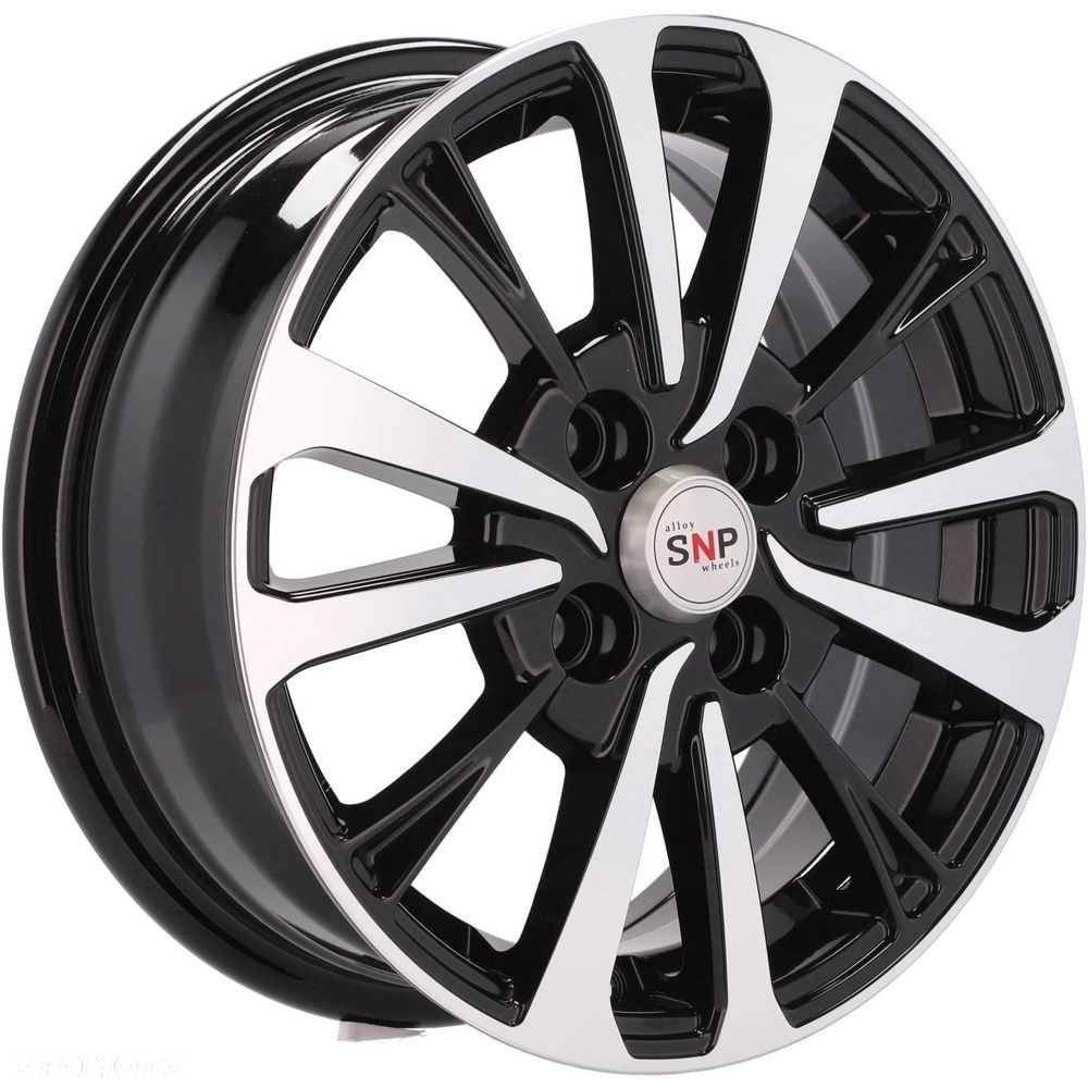4x Felgi 15 4x100 m.in. do TOYOTA Aygo Yaris Corolla HYUNDAI i10 i20 Bayon KIA Rio - B1846 - 6
