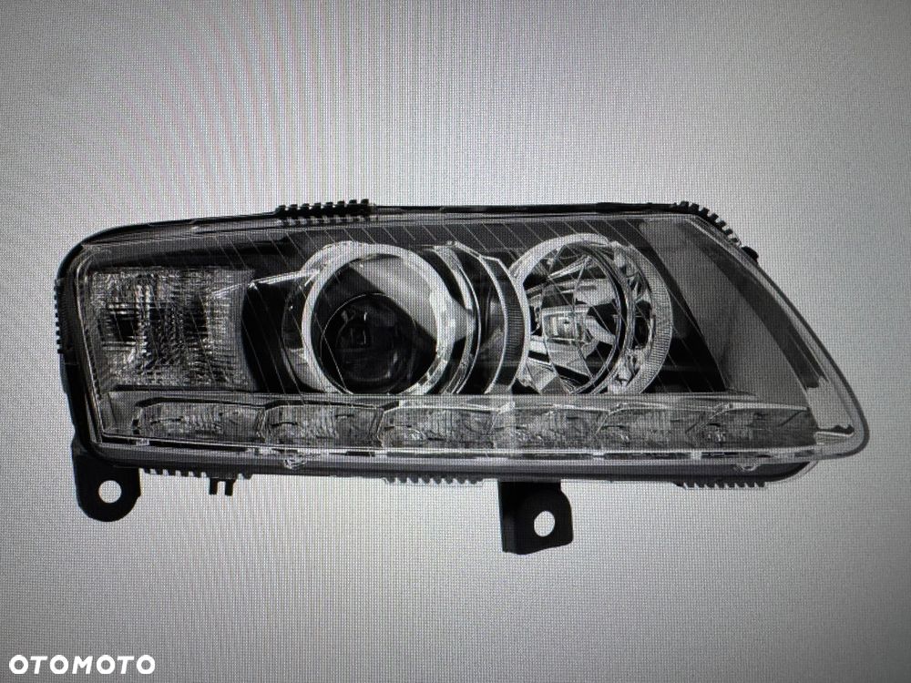 Audi A6 C6 reflektor przód błotnik przód lift - 2