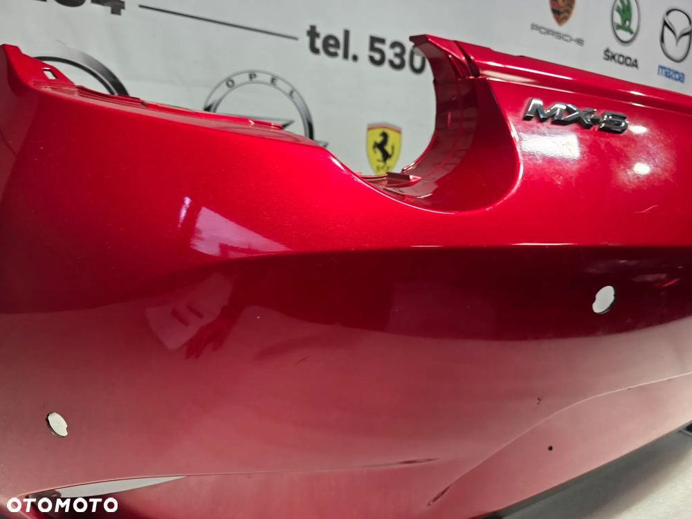 MAZDA MX-5 MX5 IV 15- ŁADNY ZDERZAK TYLNY TYLNI TYŁ NA 4xPDC NR N243-50221 NR AUKCJI NZ2172 - 9