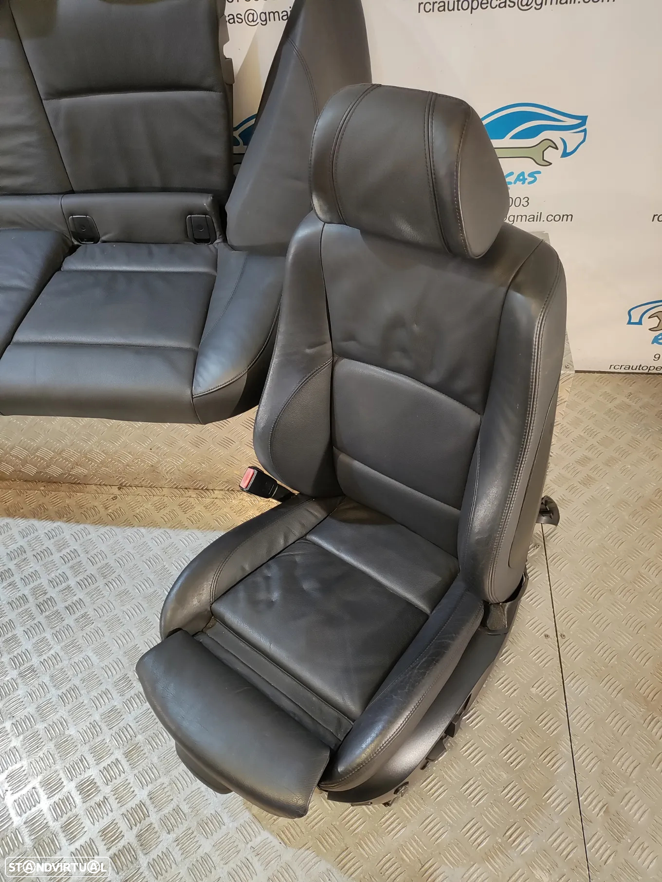 BANCOS PELE ELECTRICOS AIRBAG BMW SERIE 1 E87 PACK M - 10