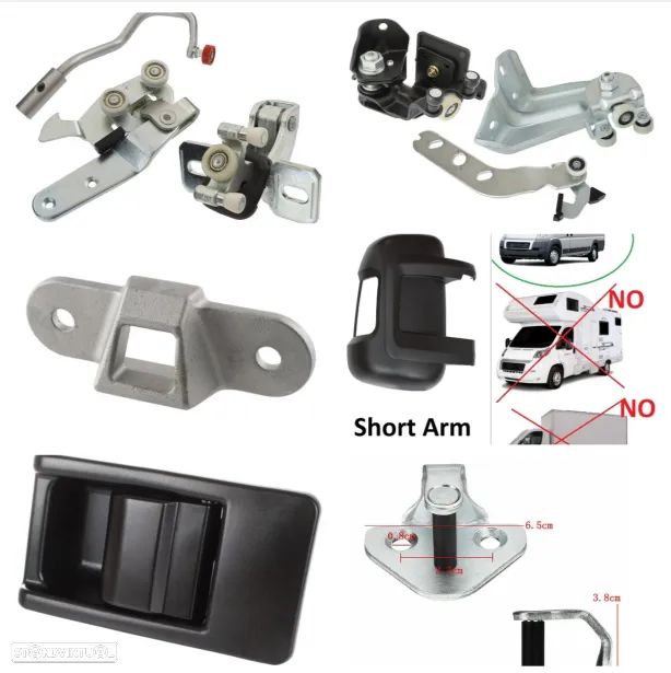 Ducato Boxer Jumper rolamentos espelho comandos ponto fecho etc.... - 1