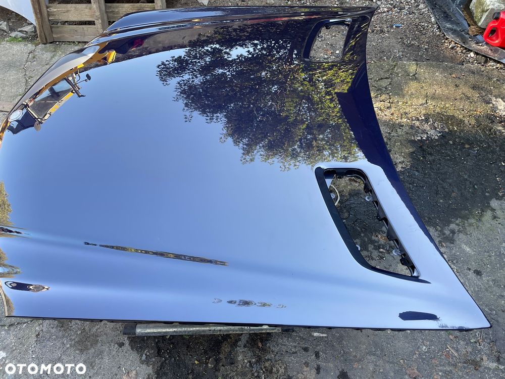 POKRYWA SILNIKA MASKA PRZÓD MERCEDES-BENZ SL W230 A230 R230 GRANATOWY METALIK - 12