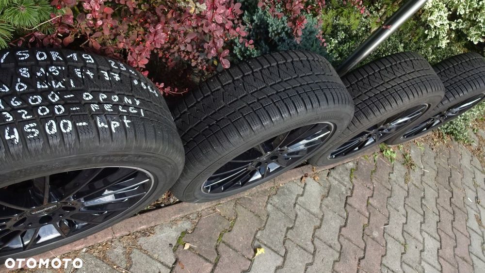 Koła zimowe 19 5x112 VW Audi Mercedes Seat Skoda KBA53390 NÓWKI 235/50R19 - 7