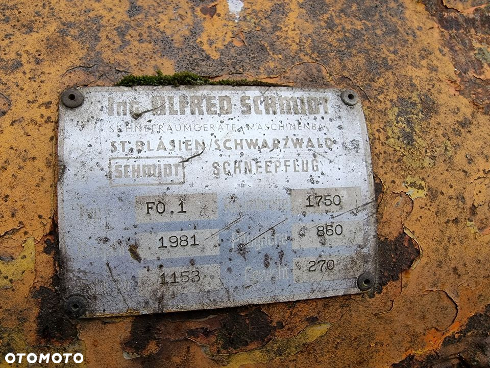 pług śnieżny schmidt do ładowarki - 4
