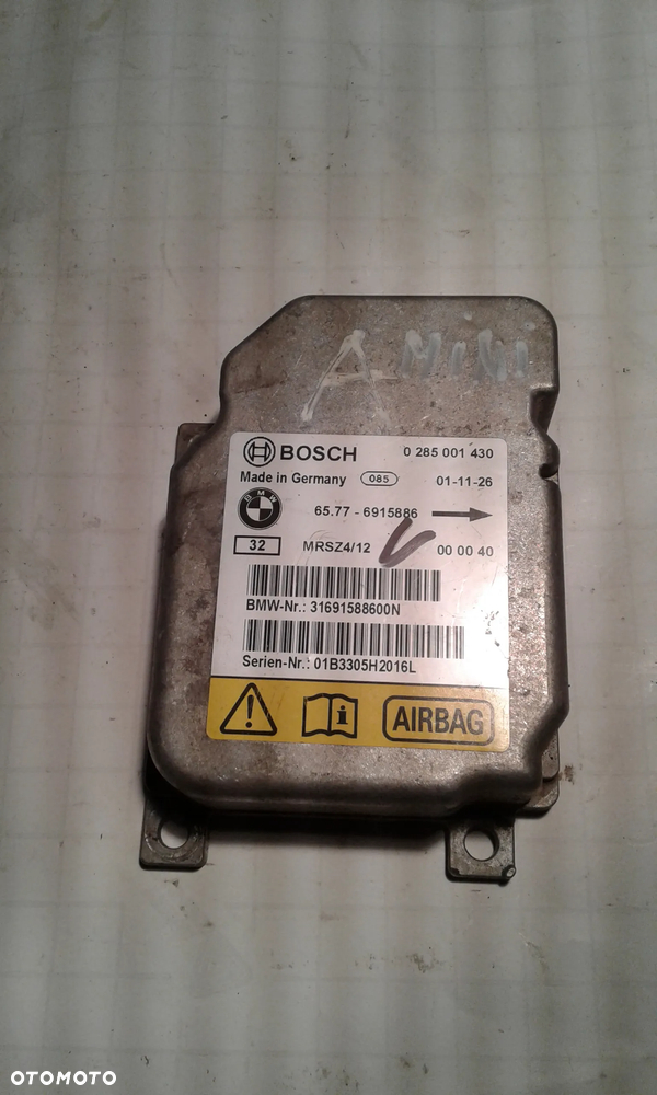 MINI SENSOR AIRBAG 6915886
