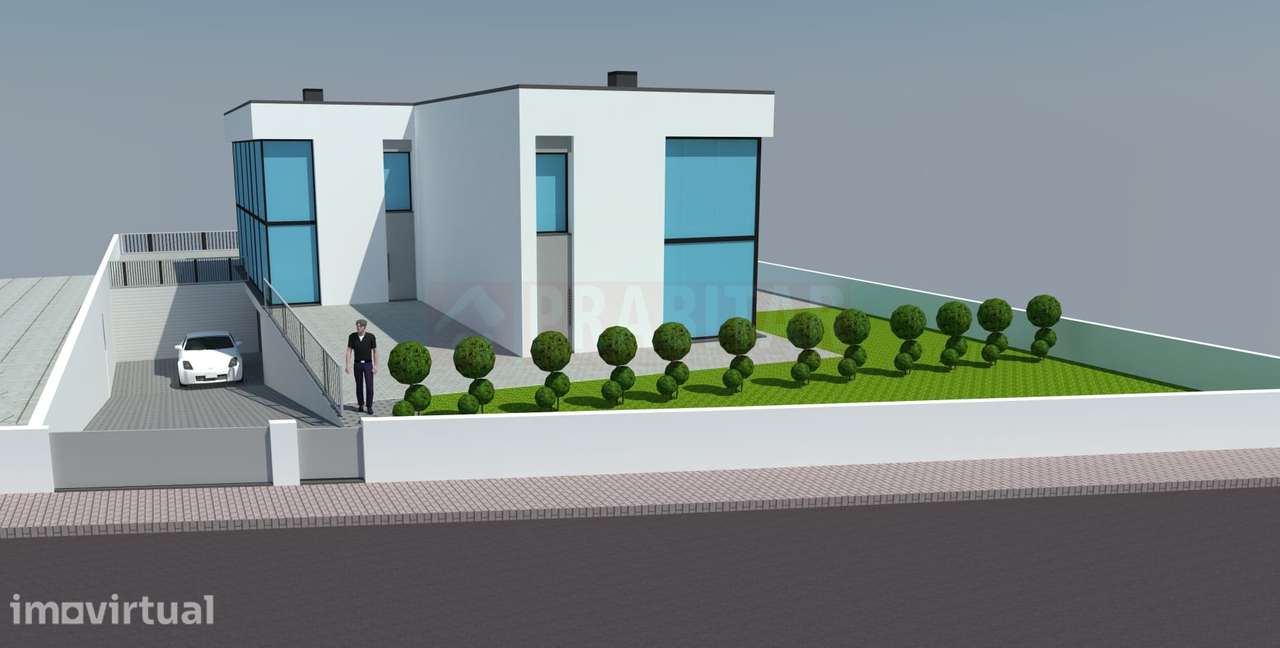 TERRENO COM PROJETO APROVADO PARA 2 MORADIAS NA MAINÇA - LORDEMÃO - Grande imagem: 3/15